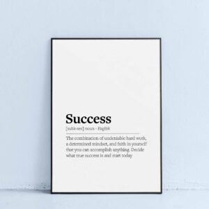 success printable quote